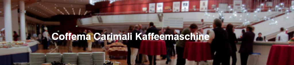 Coffema Carimali Kaffeemaschine