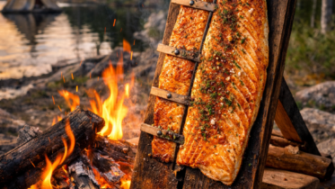 Flammlachs wie in Finnland
