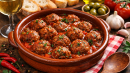 Albondigas spanische Hackbällchen in Tomatensoße