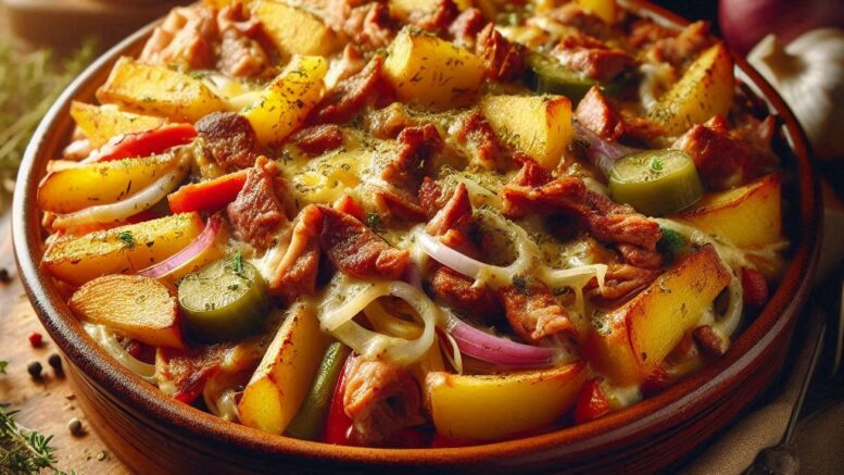 Gyros Auflauf wie beim Griechen