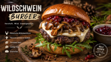 Wildschweinburger Rezepte