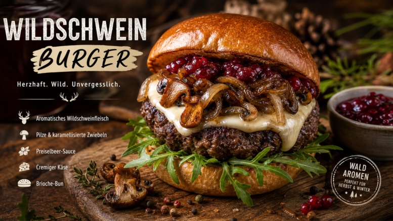 Wildschweinburger Rezepte