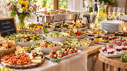 Buffet für eine Feier